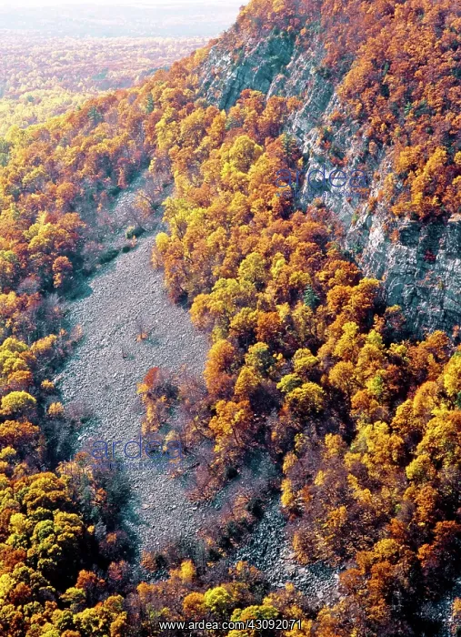 : Anticline and Talus Slope : Anticline and Talus Slope