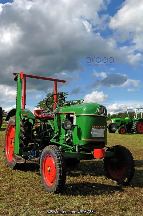 : Antique tractor meeting, Deutz 612er series tractor : Antique tractor meeting, Deutz 612er series tractor