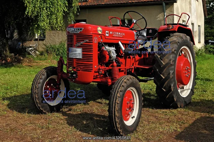 : Antique tractor meeting, McCormick International : Antique tractor meeting, McCormick International