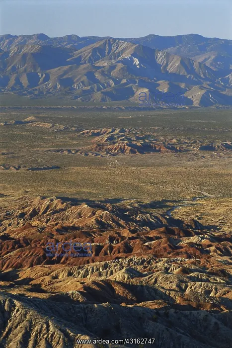 : Anza Borrego Badlands, California : Anza Borrego Badlands, California