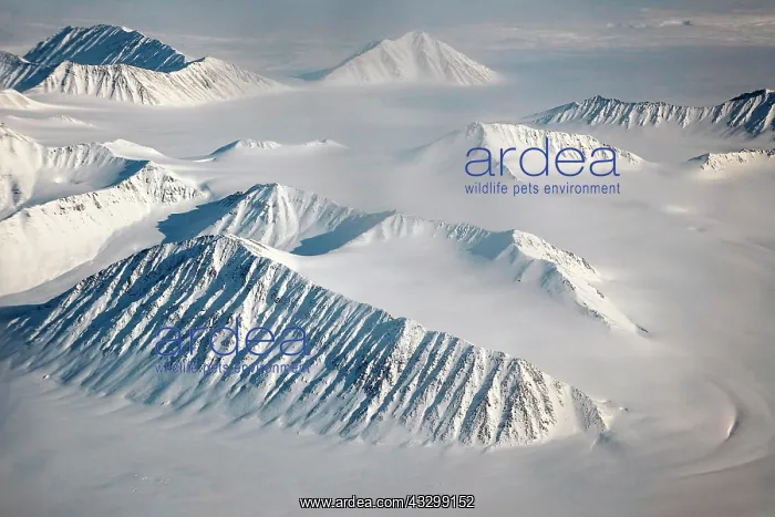 : Arctic landscape, snow-covered mountain landscape : Arctic landscape, snow-covered mountain landscape