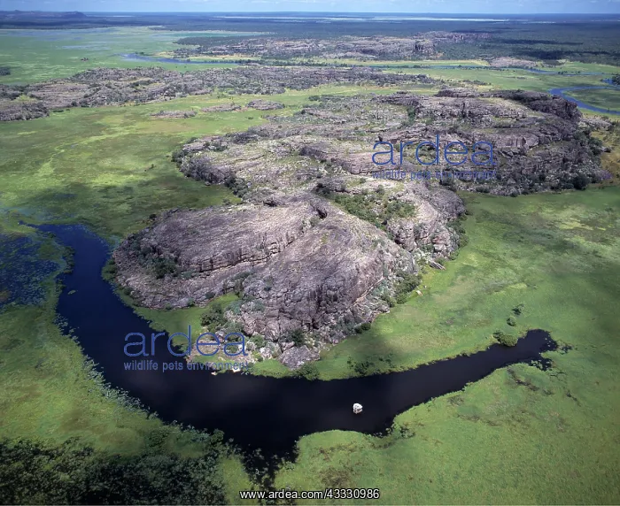 : Australia - East Alligator River Floodplains, Aerial : Australia - East Alligator River Floodplains, Aerial