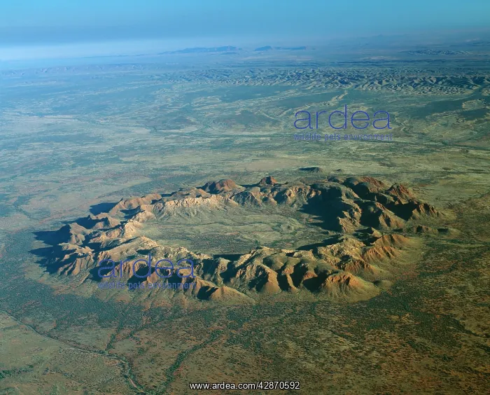 : Australia - A meteorite crater 130 million years old : Australia - A meteorite crater 130 million years old