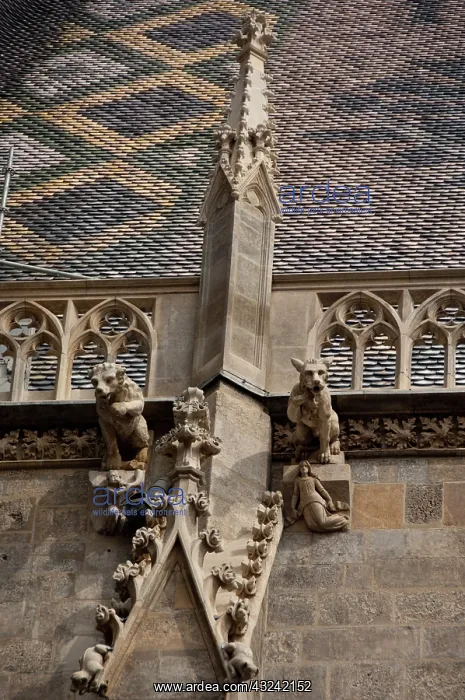 : Austria, Vienna. Historic downtown, St : Austria, Vienna. Historic downtown, St