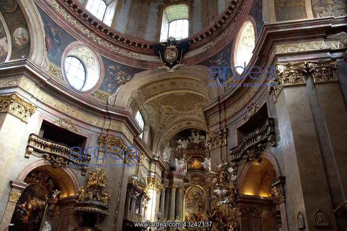 : Austria, Vienna. St. Peter's Church, 18th : Austria, Vienna. St. Peter's Church, 18th