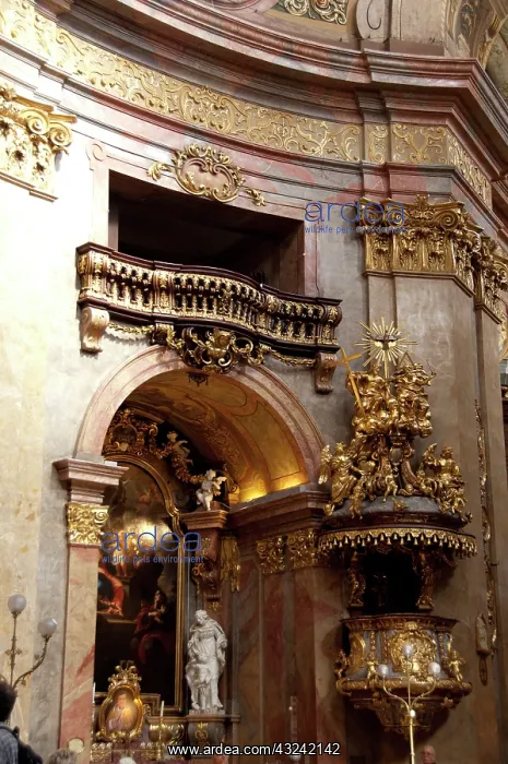 : Austria, Vienna. St. Peter's Church, 18th : Austria, Vienna. St. Peter's Church, 18th