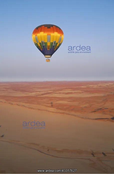 : BALLOON SAFARI - Namib Desert, Namibia; the balloon : BALLOON SAFARI - Namib Desert, Namibia; the balloon