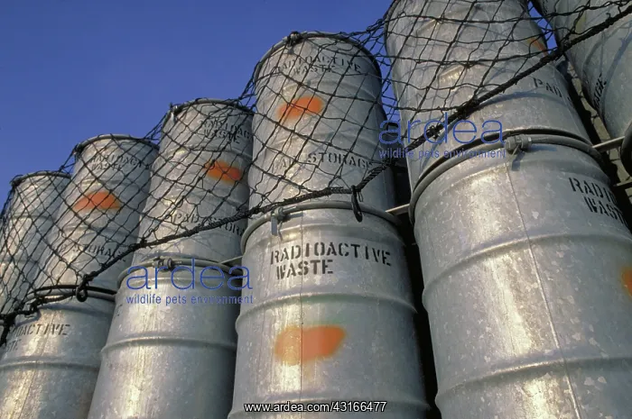 : Barrels of radioactive waste : Barrels of radioactive waste