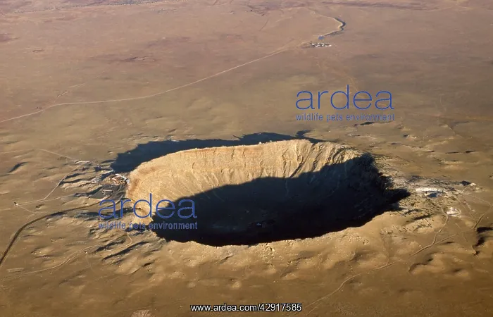  : Barringer Meteor craterLocated East of Flagstaff