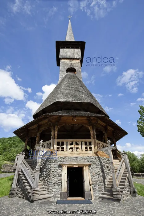  : The Barsana monastery Romania, was build