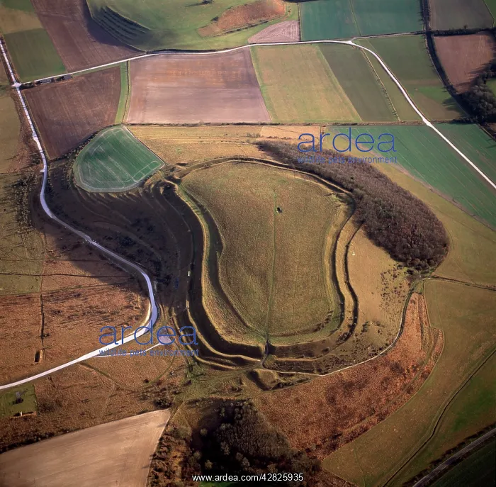: Battlesbury Camp, an Iron Age Hill fort, Warminster : Battlesbury Camp, an Iron Age Hill fort, Warminster