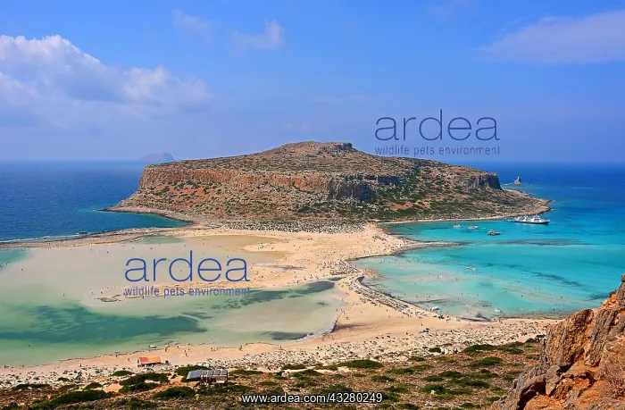 : Bay of Balos with lagoon of Gramvousa, Western Crete : Bay of Balos with lagoon of Gramvousa, Western Crete