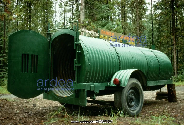  : Bear Trap - baited, for relocating bears