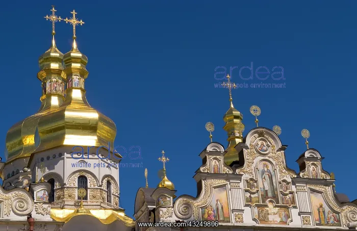 : Beautiful famous Perchersk Lavra Church : Beautiful famous Perchersk Lavra Church