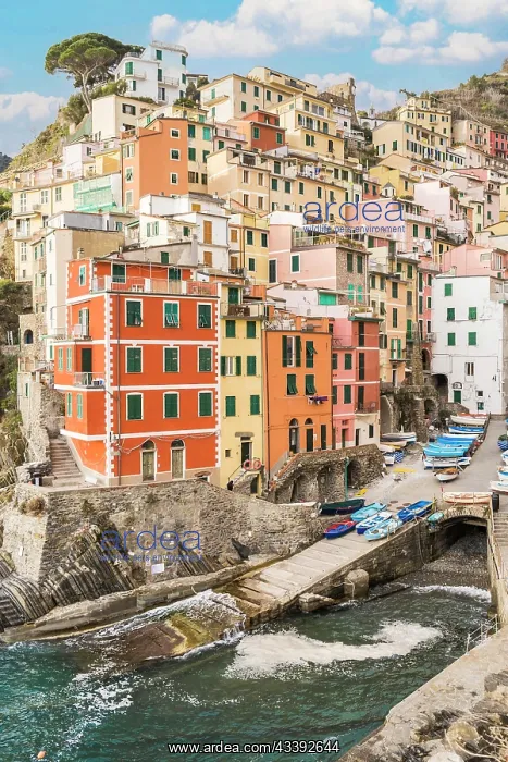 : Beautiful Riomaggiore, the most southern village : Beautiful Riomaggiore, the most southern village