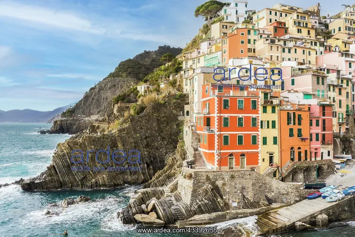 : Beautiful Riomaggiore, the most southern village : Beautiful Riomaggiore, the most southern village