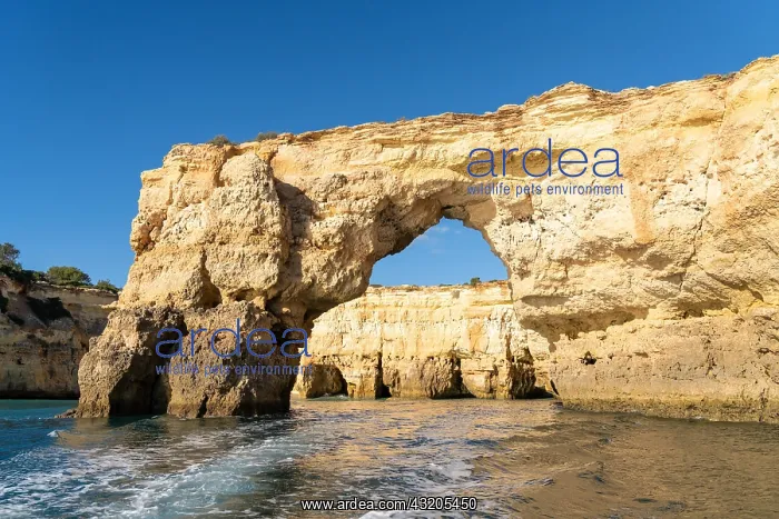 : Beautiful rock and cliff coast under a brigh blue : Beautiful rock and cliff coast under a brigh blue