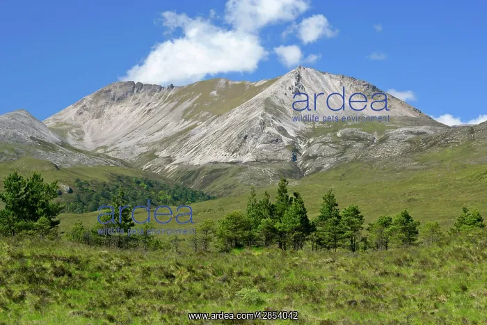 : Beinn Eighe massif - view from south east : Beinn Eighe massif - view from south east