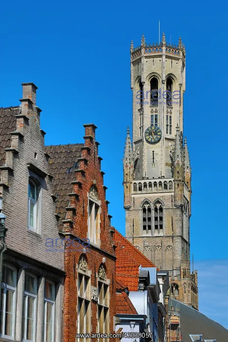 : The Belfry Tower, Bruges, Belgium : The Belfry Tower, Bruges, Belgium