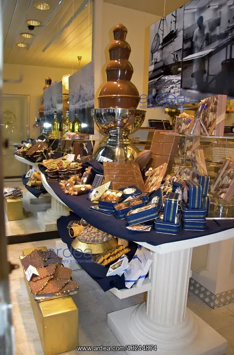 : Belgium, Antwerp, Chocolatier Burie window : Belgium, Antwerp, Chocolatier Burie window