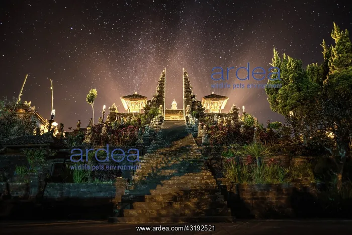 : The Biggest Complex Temples in Bali on the slopes : The Biggest Complex Temples in Bali on the slopes