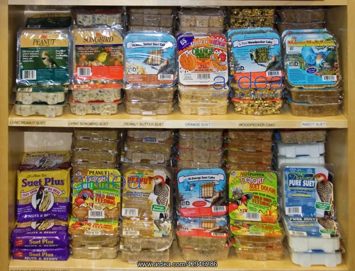  : Bird Food - Suet Cakes on store shelf
