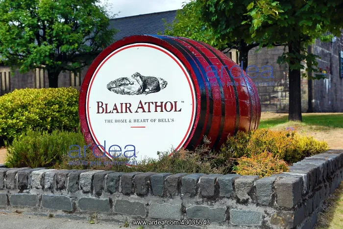  : Blair Athol whisky distillery in Pitlochry, Perthshire