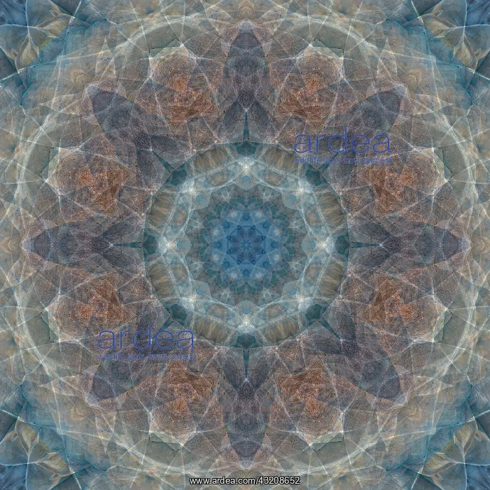 : Blue and brown abstract : Blue and brown abstract