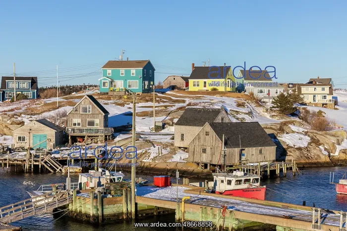  : Boats at Peggy's Cove, Nova Scotia, Canada