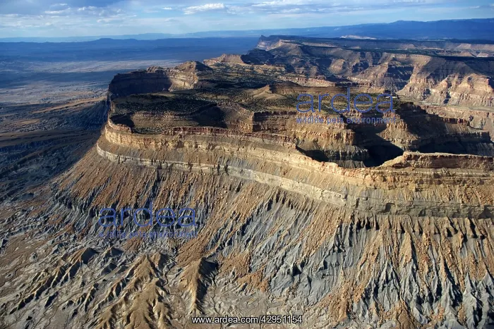 : The Book Cliffs are carved into the Mancos Shale : The Book Cliffs are carved into the Mancos Shale