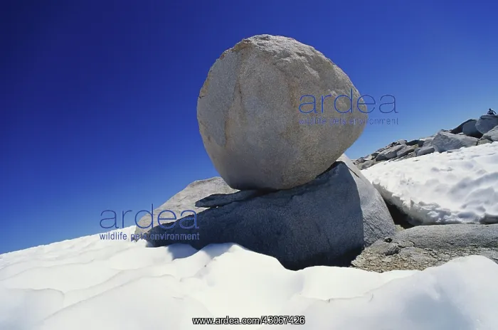 : Boulder near Mono Lake : Boulder near Mono Lake