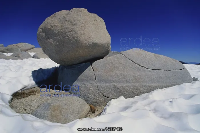 : Boulder near Mono Lake : Boulder near Mono Lake
