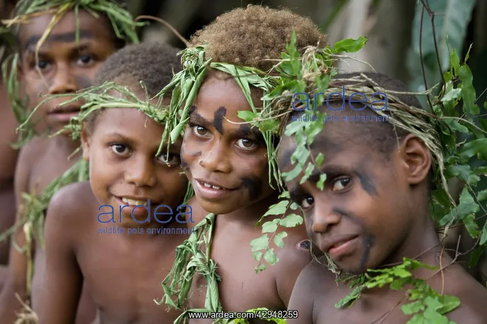  : Boys from Tanna Island, Vanuatu