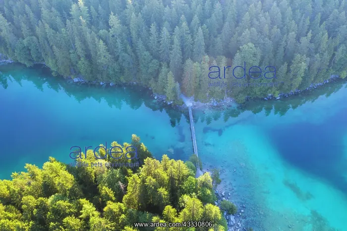 : Bridge between Untersee and Eibsee lake, near Grainau