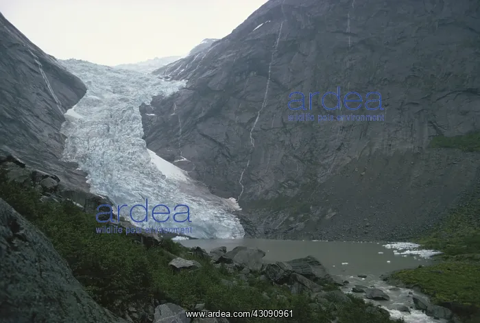 : Briksdal Glacier, Norway : Briksdal Glacier, Norway