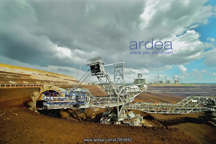 : Brown Coal cutter Loy Yang Power station : Brown Coal cutter Loy Yang Power station