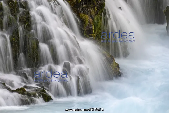 : Bruarfoss waterfall, South Iceland, Iceland : Bruarfoss waterfall, South Iceland, Iceland