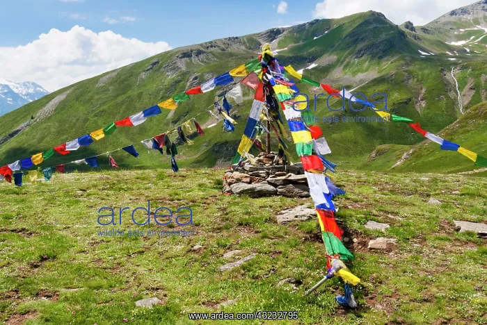 : Buddhist stupa, Mont Fallere, Aosta Valley : Buddhist stupa, Mont Fallere, Aosta Valley