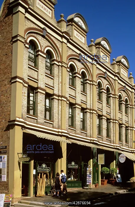 : Buildings in Harrington Street The Rocks : Buildings in Harrington Street The Rocks
