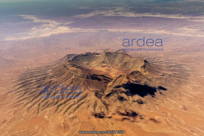 : Bukkaros, Mountain Aerial View, Namibia, Africa : Bukkaros, Mountain Aerial View, Namibia, Africa