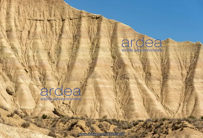 : Cabezo de las Cortinillas, Bardenas Reales Desert : Cabezo de las Cortinillas, Bardenas Reales Desert