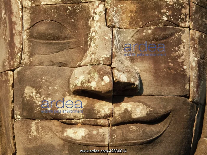 : Cambodia - The face of Lokeshvara ('Lord of the : Cambodia - The face of Lokeshvara ('Lord of the