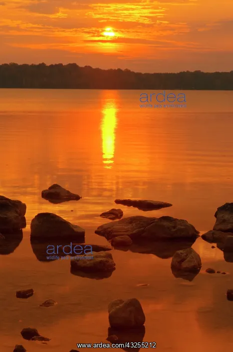 : Canada, Bruce Peninsula. Sunset on Berford : Canada, Bruce Peninsula. Sunset on Berford