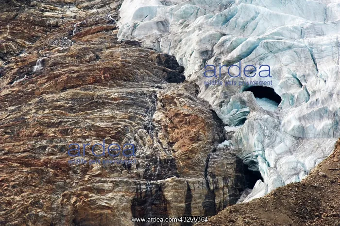 : Canada, Nunavut. Close-up of glacier in : Canada, Nunavut. Close-up of glacier in