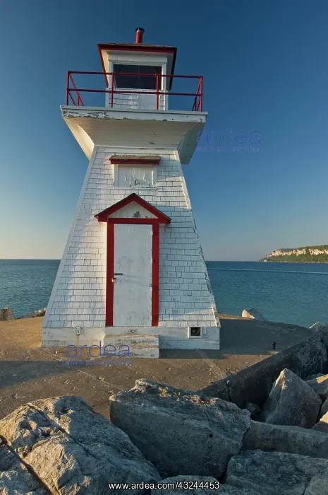 : Canada, Ontario, Lions Head. Lighthouse : Canada, Ontario, Lions Head. Lighthouse