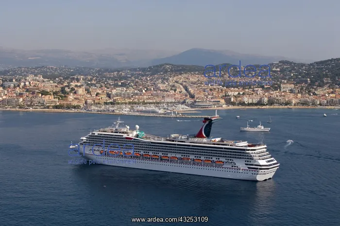 : Cannes, View from Helicopter, Cote d'Azur : Cannes, View from Helicopter, Cote d'Azur