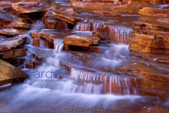 : Cascades in Kalamina Gorge - picturesque cascades : Cascades in Kalamina Gorge - picturesque cascades