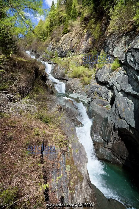 : The cascades of the river Isel in national : The cascades of the river Isel in national