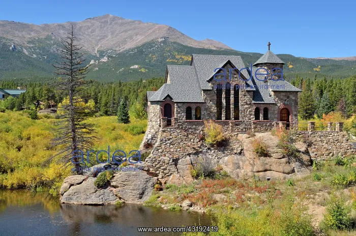 : Catholic Church of St. Malo, Meeker Park, Colorado : Catholic Church of St. Malo, Meeker Park, Colorado