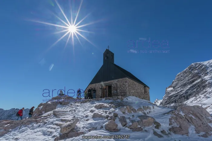 : Chapel Maria Visitation, Zugspitzplatt, Zugspitze : Chapel Maria Visitation, Zugspitzplatt, Zugspitze